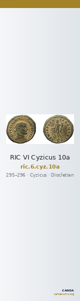 RIC VI Cyzicus 10a — CANOA