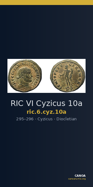 RIC VI Cyzicus 10a — CANOA