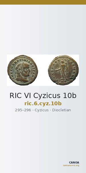 RIC VI Cyzicus 10b — CANOA