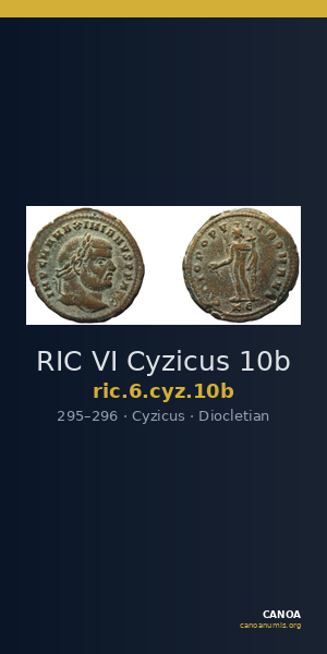 RIC VI Cyzicus 10b — CANOA