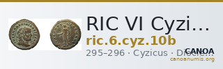 RIC VI Cyzicus 10b — CANOA