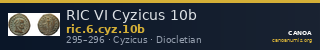 RIC VI Cyzicus 10b — CANOA