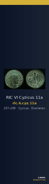 RIC VI Cyzicus 11a — CANOA