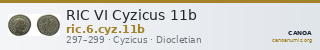 RIC VI Cyzicus 11b — CANOA