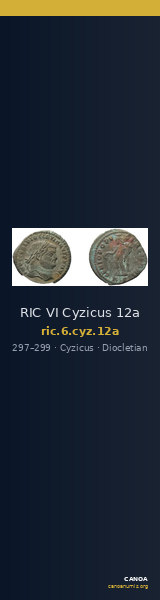 RIC VI Cyzicus 12a — CANOA