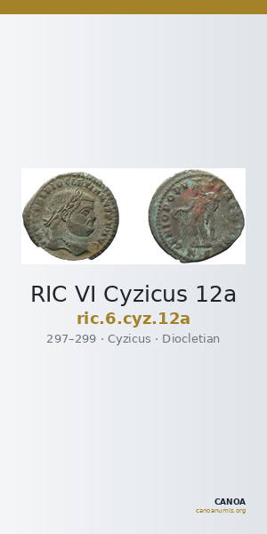 RIC VI Cyzicus 12a — CANOA