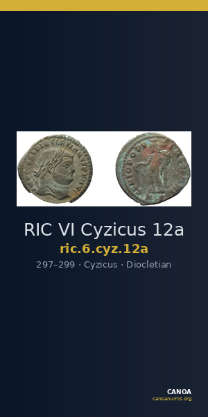 RIC VI Cyzicus 12a — CANOA