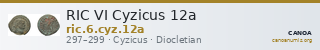 RIC VI Cyzicus 12a — CANOA