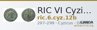 RIC VI Cyzicus 12b — CANOA