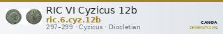 RIC VI Cyzicus 12b — CANOA