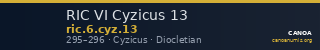 RIC VI Cyzicus 13 — CANOA