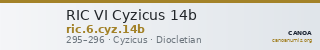 RIC VI Cyzicus 14b — CANOA