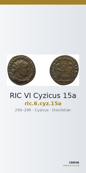 RIC VI Cyzicus 15a — CANOA