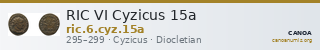 RIC VI Cyzicus 15a — CANOA