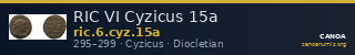 RIC VI Cyzicus 15a — CANOA