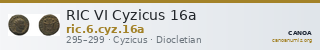 RIC VI Cyzicus 16a — CANOA