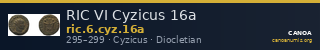 RIC VI Cyzicus 16a — CANOA