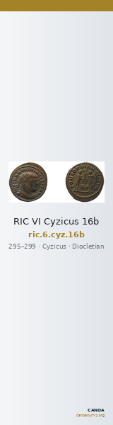 RIC VI Cyzicus 16b — CANOA