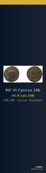 RIC VI Cyzicus 16b — CANOA