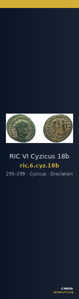 RIC VI Cyzicus 18b — CANOA