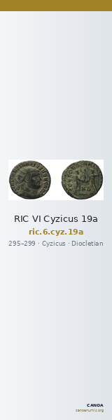 RIC VI Cyzicus 19a — CANOA
