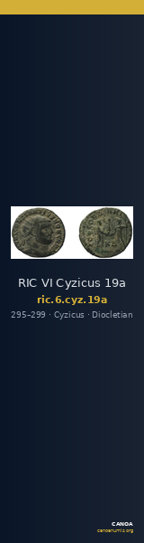 RIC VI Cyzicus 19a — CANOA
