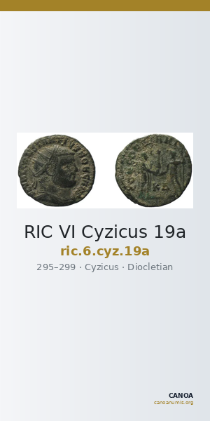 RIC VI Cyzicus 19a — CANOA