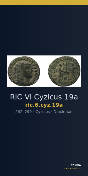 RIC VI Cyzicus 19a — CANOA