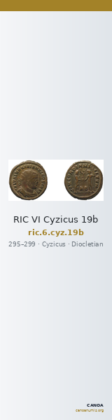 RIC VI Cyzicus 19b — CANOA