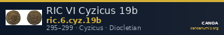RIC VI Cyzicus 19b — CANOA