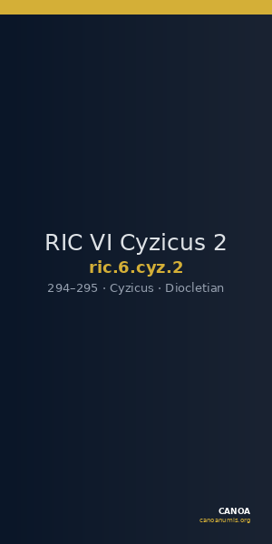 RIC VI Cyzicus 2 — CANOA