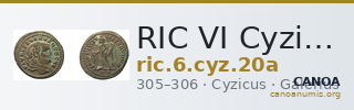 RIC VI Cyzicus 20a — CANOA