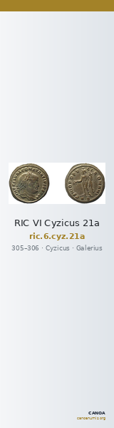 RIC VI Cyzicus 21a — CANOA