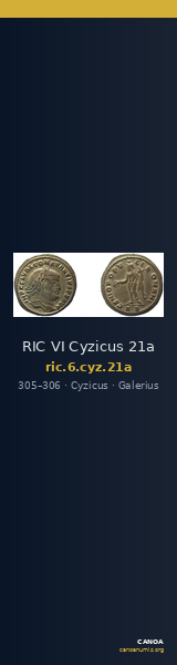 RIC VI Cyzicus 21a — CANOA