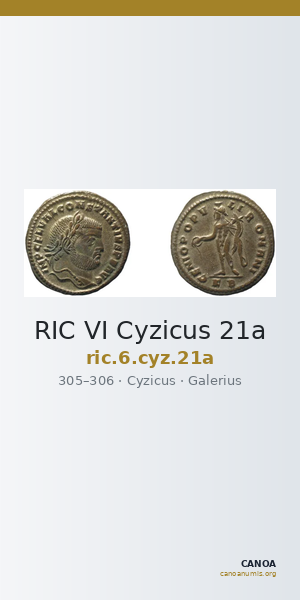 RIC VI Cyzicus 21a — CANOA