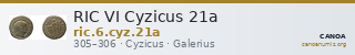 RIC VI Cyzicus 21a — CANOA