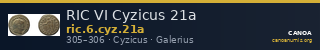 RIC VI Cyzicus 21a — CANOA