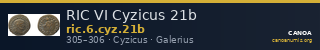 RIC VI Cyzicus 21b — CANOA
