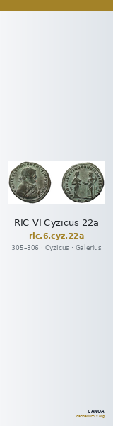 RIC VI Cyzicus 22a — CANOA
