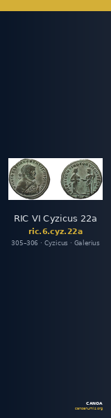 RIC VI Cyzicus 22a — CANOA