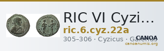 RIC VI Cyzicus 22a — CANOA