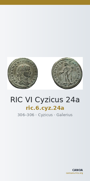 RIC VI Cyzicus 24a — CANOA