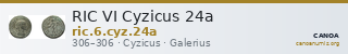 RIC VI Cyzicus 24a — CANOA