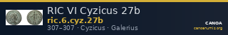 RIC VI Cyzicus 27b — CANOA