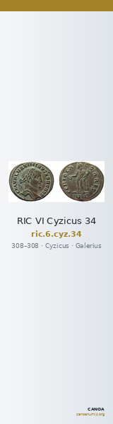 RIC VI Cyzicus 34 — CANOA