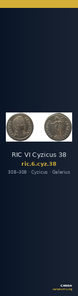 RIC VI Cyzicus 38 — CANOA
