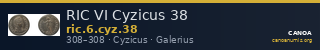 RIC VI Cyzicus 38 — CANOA