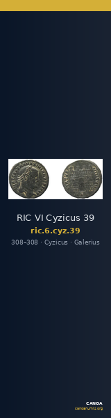 RIC VI Cyzicus 39 — CANOA