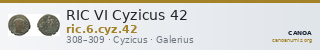 RIC VI Cyzicus 42 — CANOA