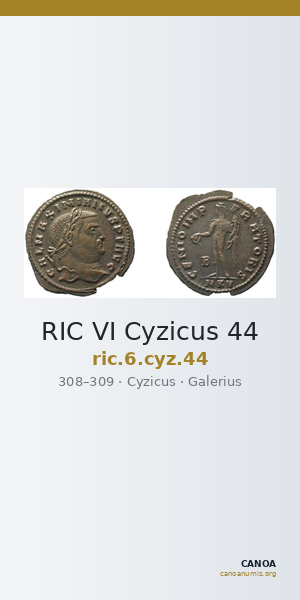 RIC VI Cyzicus 44 — CANOA